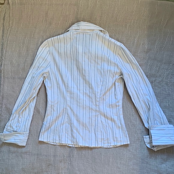 Pinstripe women’s button up - Picture 2 of 3